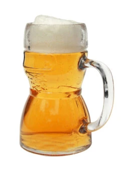 Dirndl Glass Beer Mug 0.5 Liter -German Beer Steins Sales Store Dirndl Glass Beer Mug 0.5 Liter GS200006 AwBeer SM 83034.1433352999