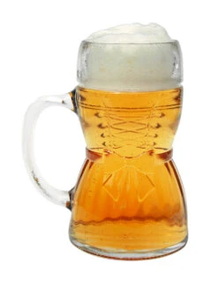 Dirndl Glass Beer Mug 0.5 Liter -German Beer Steins Sales Store Dirndl Glass Beer Mug 0.5 Liter GS200006 BackwBeer SM 26971.1433352995