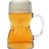 Dirndl Glass Beer Mug 0.5 Liter
