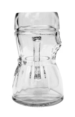 Dirndl Glass Beer Mug 0.5 Liter -German Beer Steins Sales Store Dirndl Glass Beer Mug 0.5 Liter GS200006 Side 1 SM 00619.1433346861
