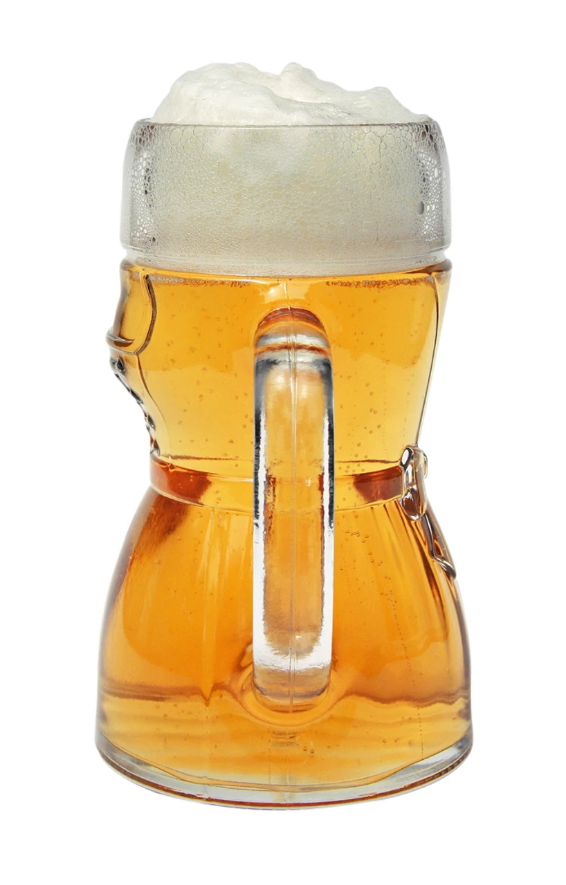 Dirndl Glass Beer Mug 0.5 Liter - Image 7