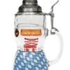 Dirndl Glass Beer Stein 0.5 Liter