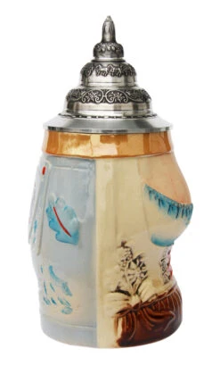 Dirndl And Lederhosen Beer Stein -German Beer Steins Sales Store Dirndl Lederhosen Beer Stein K210 RS SM 65820.1423685104