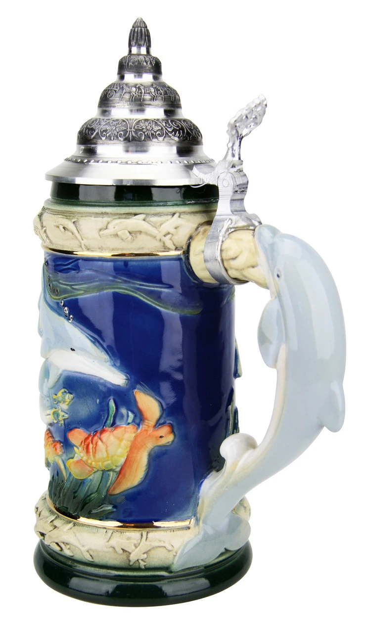 Dolphin Beer Stein 7 Dolphin Beer Stein - Image 7