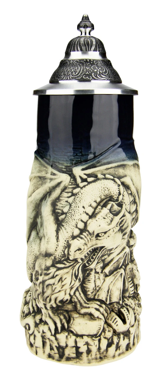 Dragon Beer Stein Rustic - Image 2