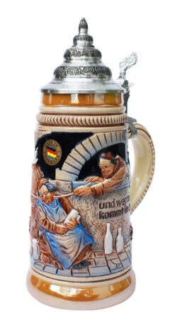 Drink Beer And Go To Heaven Beer Stein