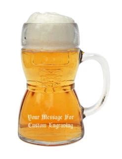 Dirndl Glass Beer Mug 0.5 Liter -German Beer Steins Sales Store Engraved Dirndl Glass Beer Mug 0.5 Liter GS200006 14346.1455122695