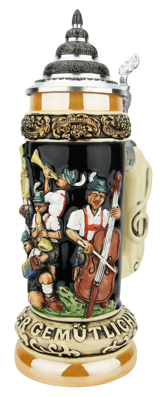 Fest Krug Oompah Band Beer Stein 5 Fest Krug Oompah Band Beer Stein - Image 5