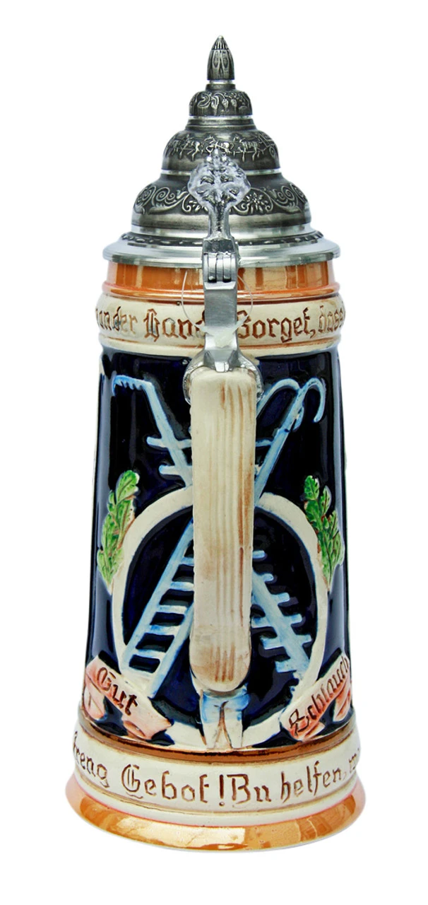 Firemans Beer Stein 3 Firemans Beer Stein - Image 3