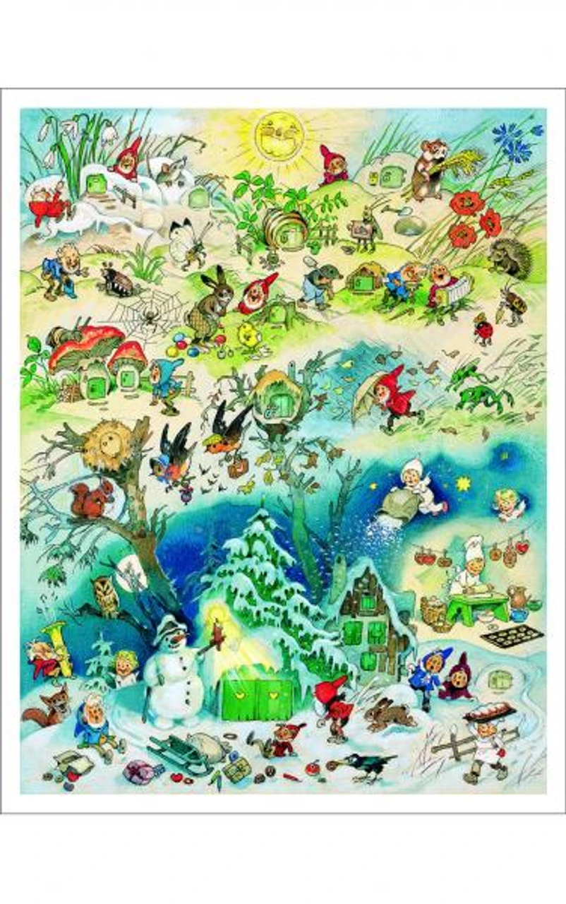 Four Seasons Extra Large German Advent Calendar 1 Four Seasons Extra Large German Advent Calendar