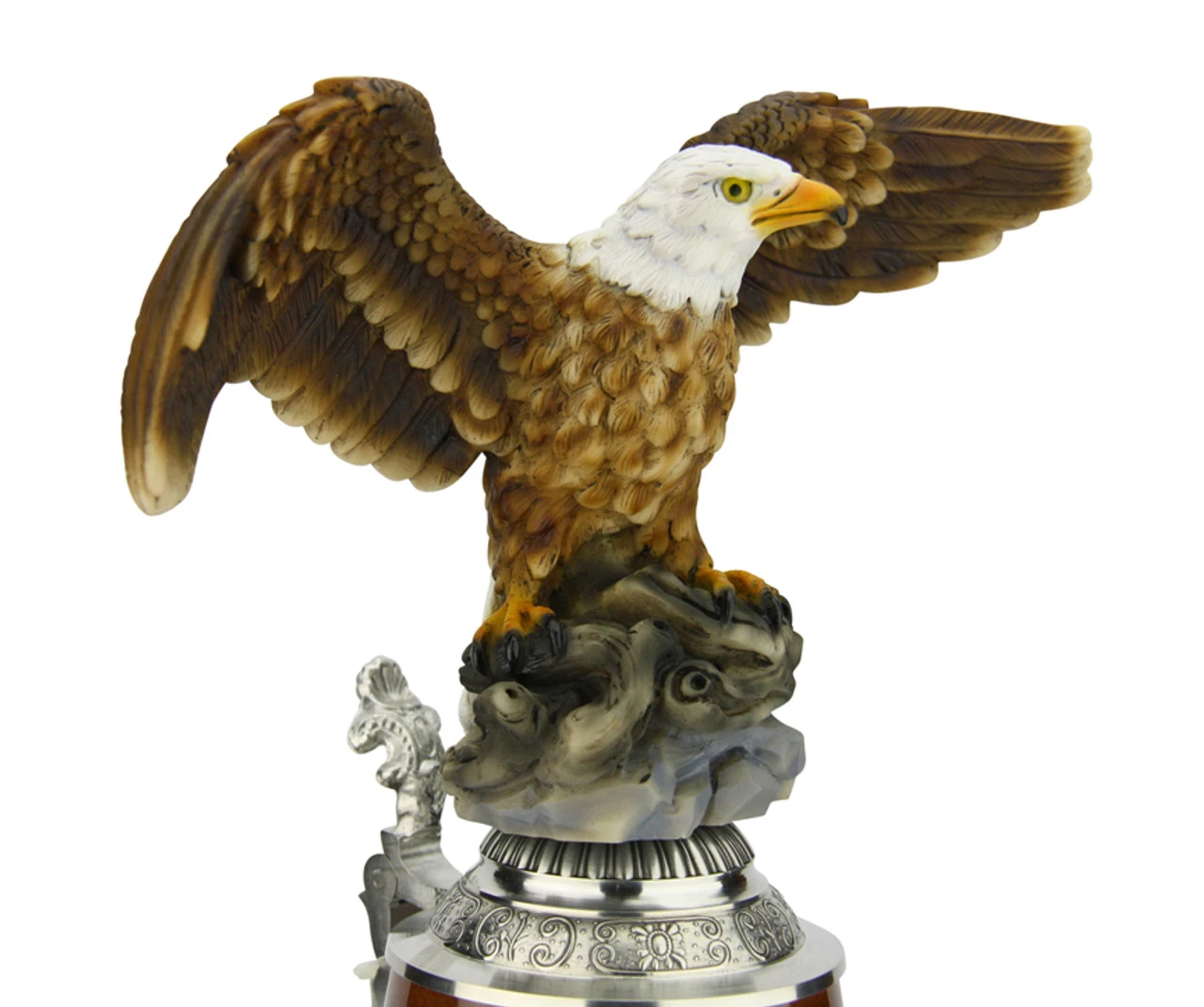 Fox Handle Hunter Beer Stein 2 Liter | Eagle Lid - Image 2