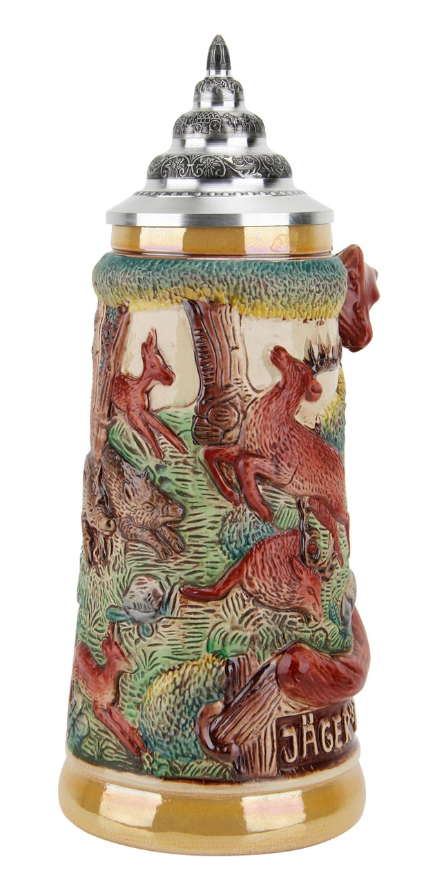 Hunters Joy Fox Handle Beer Stein - Image 5