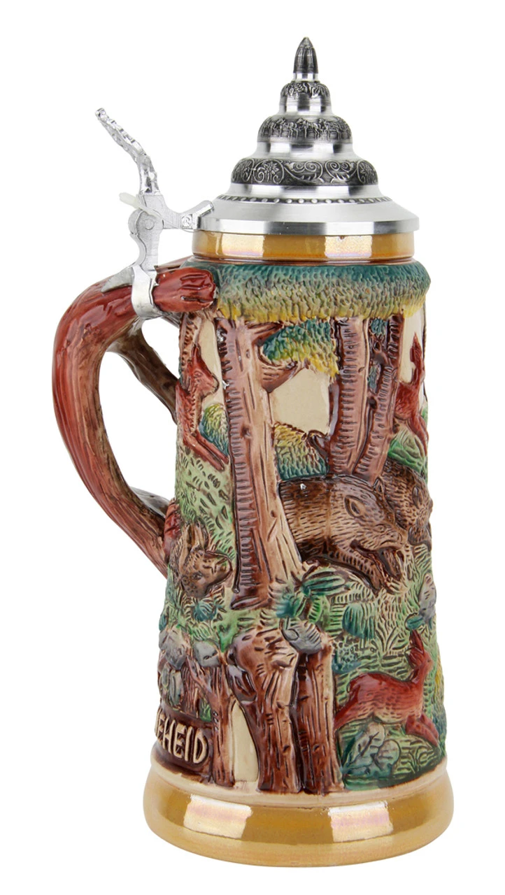 Hunters Joy Fox Handle Beer Stein - Image 4