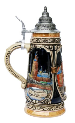 Frankfurt Am Main Beer Stein 5 Frankfurt Am Main Beer Stein -German Beer Steins Sales Store Frankfurt Beer Stein K303F LS SM 05490.1401396907