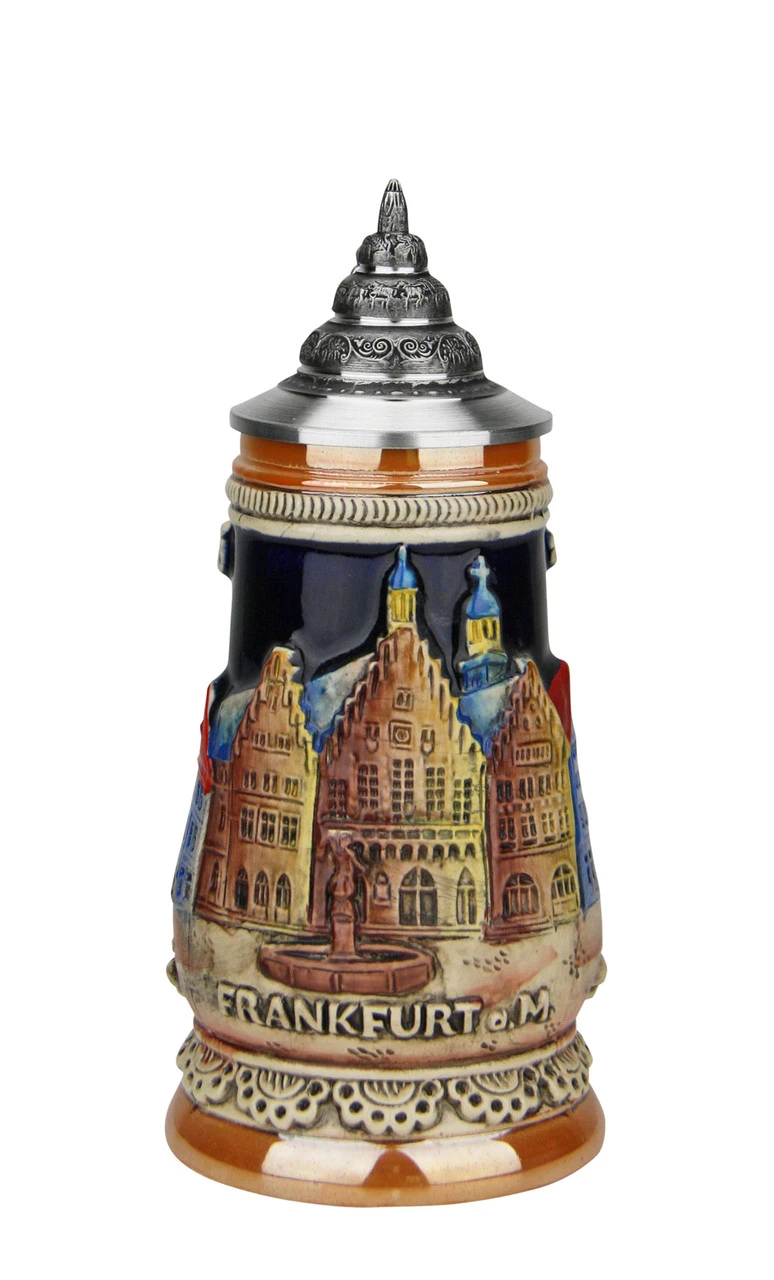 Frankfurt Mini German Beer Stein | 0.125 Liter - Image 3