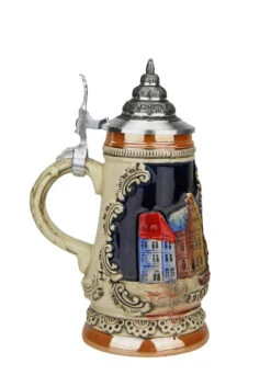 Frankfurt Mini German Beer Stein | 0.125 Liter -German Beer Steins Sales Store Frankfurt Mini German Beer Stein 0.125 Liter K305F125 LS SM 18996.1553549440