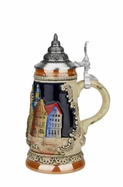 Frankfurt Mini German Beer Stein | 0.125 Liter -German Beer Steins Sales Store Frankfurt Mini German Beer Stein 0.125 Liter K305F125 RS SM 57820.1553549454