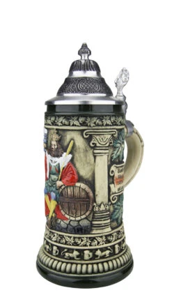 Gambrinus The Beer King Stein Rustic | 0.3 Liter -German Beer Steins Sales Store Gambrinus The Beer King Stein Rustic 0.3 Liter KT1375RUZ3 RA SM 21839.1554758072