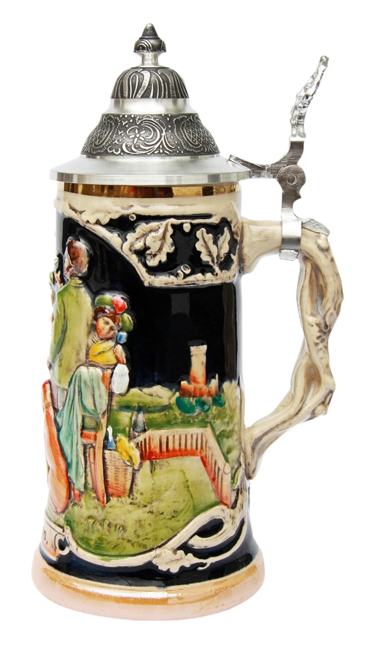 Gemuetlichkeit Reproduction German Beer Stein 3 Gemuetlichkeit Reproduction German Beer Stein - Image 3