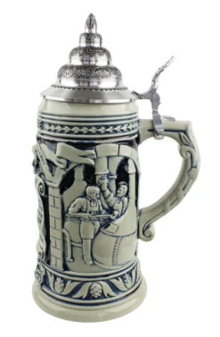 German Beer Purity Law 500 Year Anniversary Beer Stein Cobalt -German Beer Steins Sales Store German Beer Purity Law 500 Year Anniversary Beer Stein Cobalt K519SG RS SM 91736.1458852981