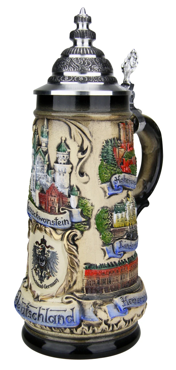 German Castles Beer Stein 2 German Castles Beer Stein - Image 2
