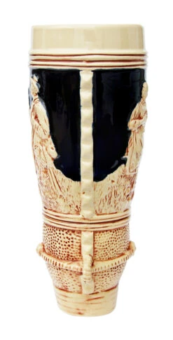 German Ceramic Beer Boot 1 Liter Cobalt 7 German Ceramic Beer Boot 1 Liter Cobalt -German Beer Steins Sales Store German Ceramic Beer Boot 1 Liter Cobalt Back SM 19822.1553612474