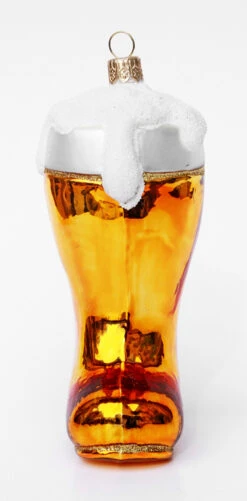 German Beer Boot Glass Christmas Ornament -German Beer Steins Sales Store German Glass Beer Boot Christmas Ornament PP1414 FNT SM 48912.1508950729
