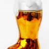 German Beer Boot Glass Christmas Ornament