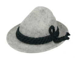 German Hiking Hat Light Gray -German Beer Steins Sales Store German Hiking Hat Light Gray HS5552 A SM 95513.1489848914