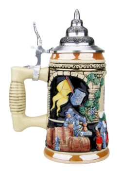 Medieval German Knights Beer Stein -German Beer Steins Sales Store German Knights Beer Stein K725K LS SM 84053.1511888305