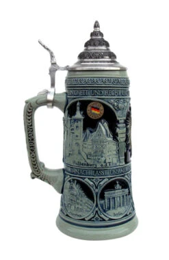 German National Anthem Beer Stein 5 German National Anthem Beer Stein -German Beer Steins Sales Store German National Anthem Beer Stein K2048SG LS SM 23835.1395936018
