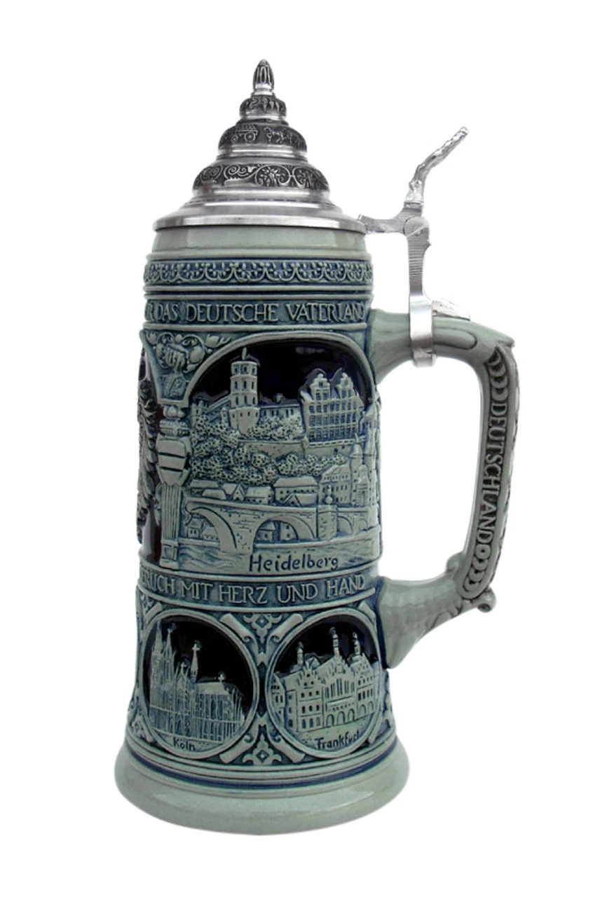 German National Anthem Beer Stein 2 German National Anthem Beer Stein - Image 2