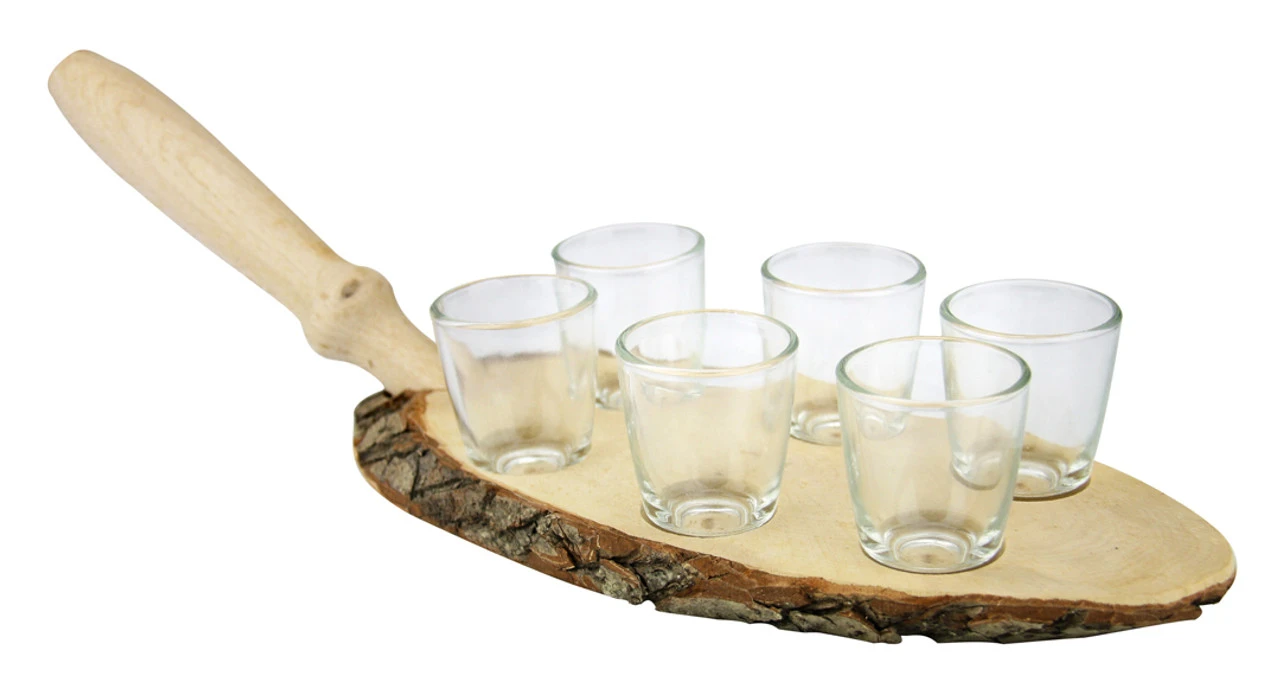 German Schnapps Wooden Platter 2 German Schnapps Wooden Platter - Image 2