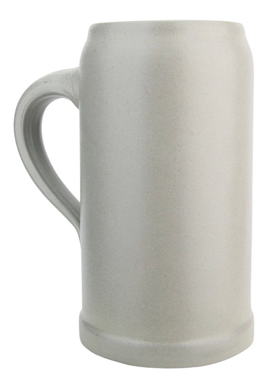 German Stoneware Salt Glaze Beer Mug 1 Liter 5 German Stoneware Salt Glaze Beer Mug 1 Liter - Image 5