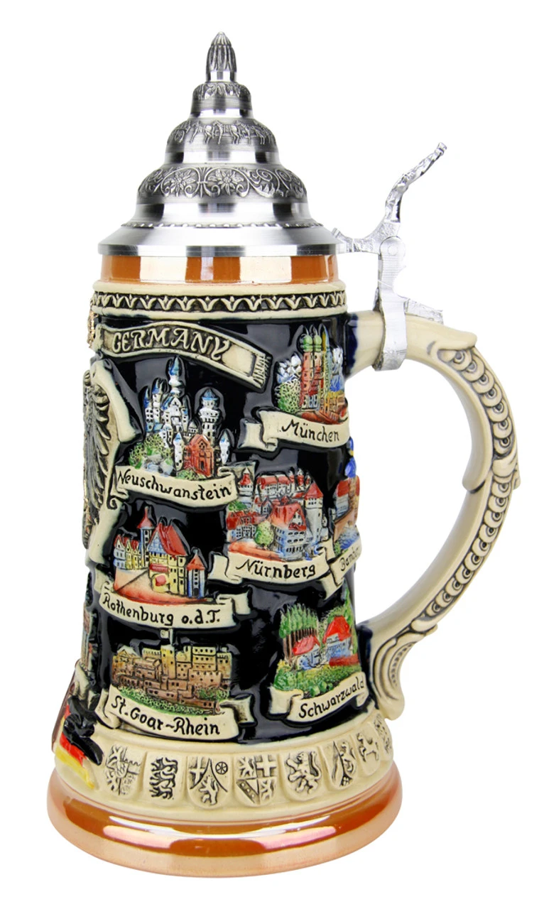 German Traveler Beer Stein 5 German Traveler Beer Stein - Image 5