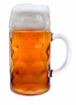 Dimpled Oktoberfest Glass Beer Mug 1 Liter 7 Dimpled Oktoberfest Glass Beer Mug 1 Liter -German Beer Steins Sales Store Glass Beer Mug 1 Liter Isar SM 17417.1395781044