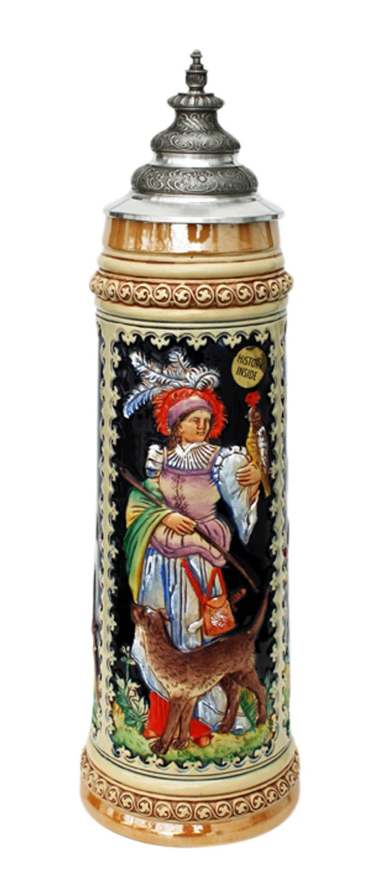King Limitaet 2004 | Goddess Of Hunters Handpainted Beer Stein 2 King Limitaet 2004 | Goddess Of Hunters Handpainted Beer Stein - Image 2