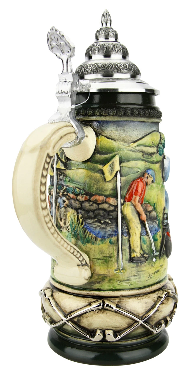 Golfer German Beer Stein 6 Golfer German Beer Stein - Image 6