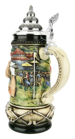 Golfer German Beer Stein 12 Golfer German Beer Stein -German Beer Steins Sales Store Golfer German Beer Stein K393RZGO BackA2 SM 13031.1653414495