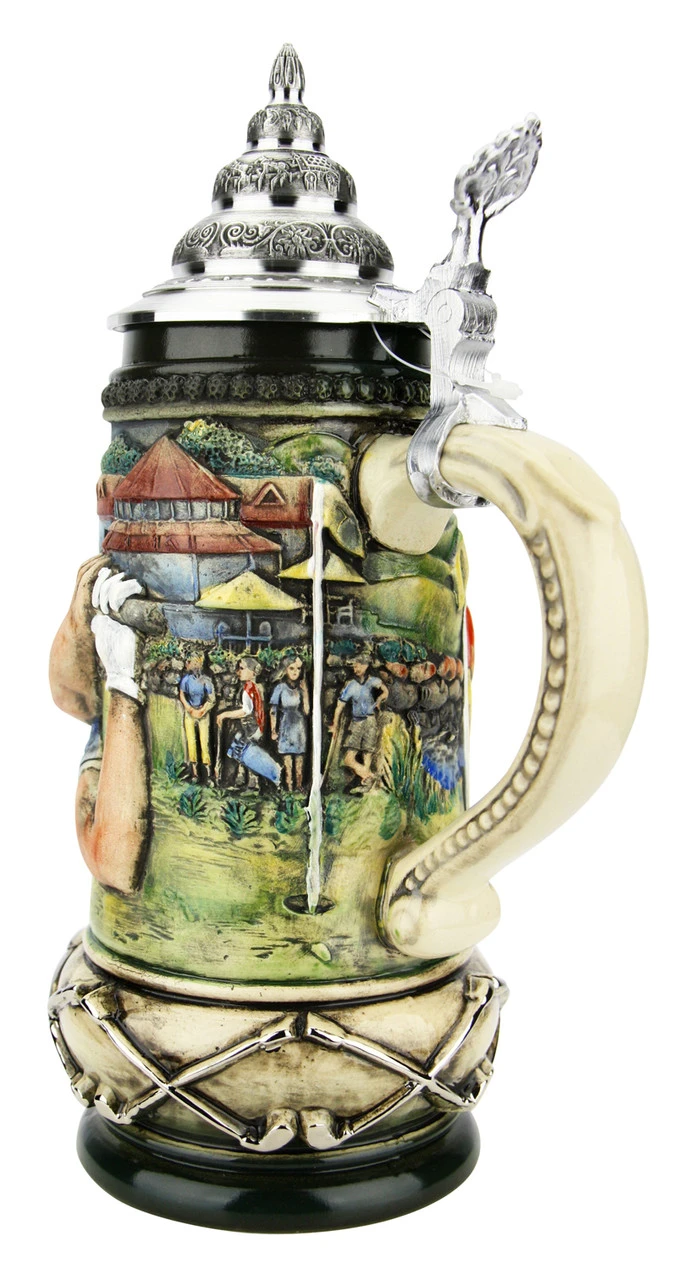 Golfer German Beer Stein 5 Golfer German Beer Stein - Image 5