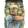 Golfer German Beer Stein