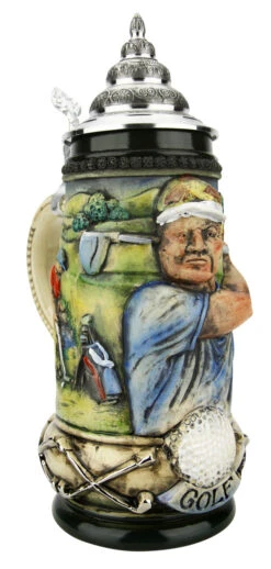 Golfer German Beer Stein 15 Golfer German Beer Stein -German Beer Steins Sales Store Golfer German Beer Stein K393RZGO LA SM 37982.1653414050