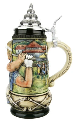 Golfer German Beer Stein 11 Golfer German Beer Stein -German Beer Steins Sales Store Golfer German Beer Stein K393RZGO RS SM 25910.1653414492
