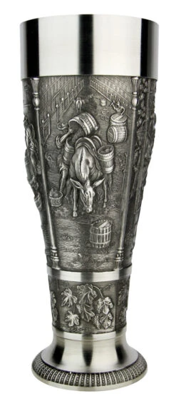 Grape Harvest Pewter Wheat Beer Tulip -German Beer Steins Sales Store Grape Harvest Pewter Wheat Beer Tulip AS60059 3 SM 70165.1611519527