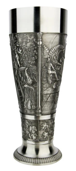 Grape Harvest Pewter Wheat Beer Tulip -German Beer Steins Sales Store Grape Harvest Pewter Wheat Beer Tulip AS60059 8 SM 92079.1611519705