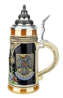 Graz Austria Beer Stein -German Beer Steins Sales Store Graz Austria Beer Stein K300RG RS SM 10970.1591219365