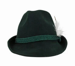 Green Tyrolean Hat With Feather -German Beer Steins Sales Store Green Tyrolean Hat with Feather 3 HS5506 SM 18119.1489693369