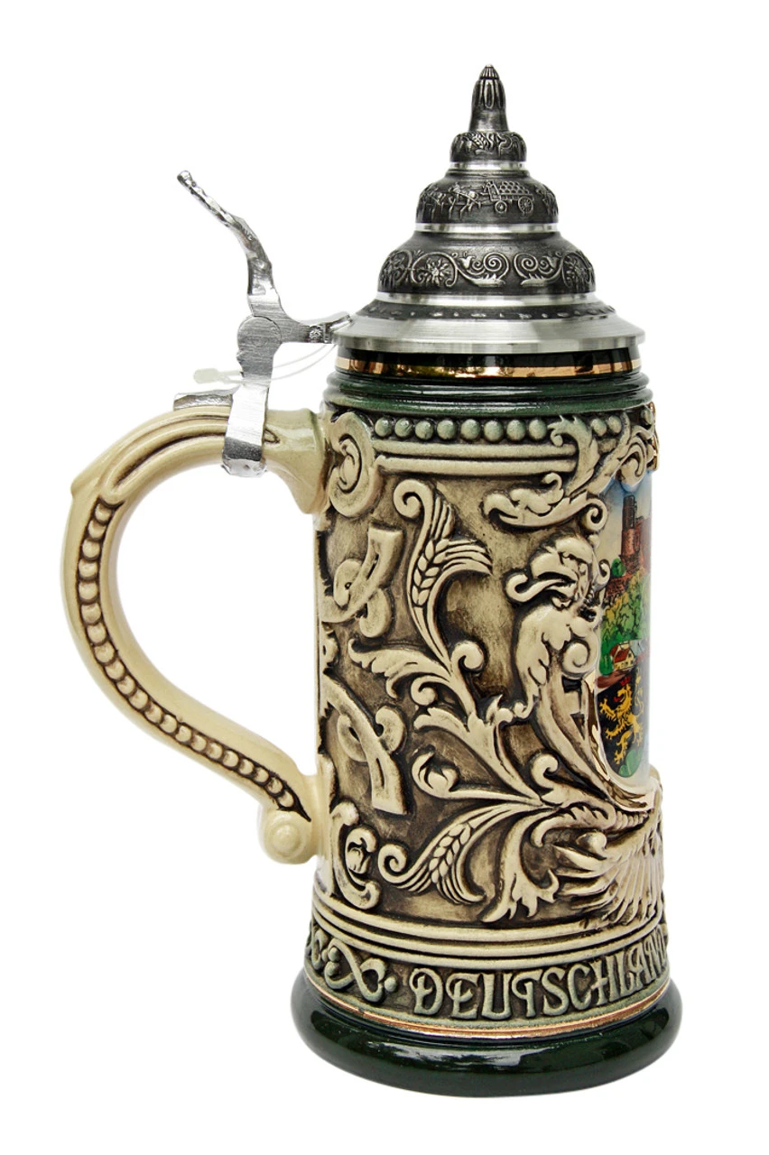 Heidelberg City Skyline Beer Stein 0.4 Liter - Image 3