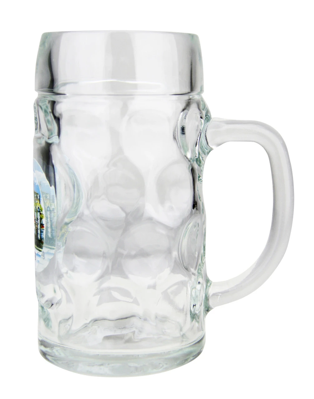 Heidelberg Dimpled Oktoberfest Glass Beer Mug 0.5 Liter 4 Heidelberg Dimpled Oktoberfest Glass Beer Mug 0.5 Liter - Image 4