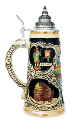 Historical Heidelberg Beer Stein -German Beer Steins Sales Store Historial Heidelberg Beer Stein K303RH LS SM 01536.1398609216
